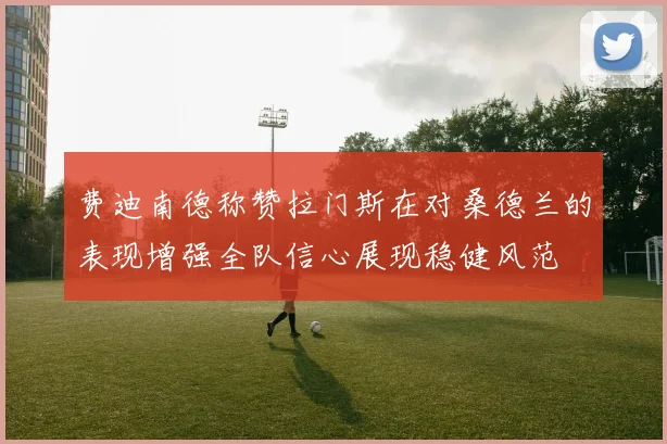 费迪南德称赞拉门斯在对桑德兰的表现增强全队信心展现稳健风范