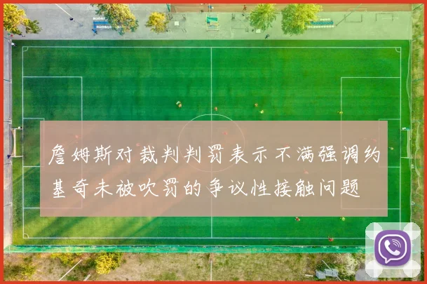 詹姆斯对裁判判罚表示不满强调约基奇未被吹罚的争议性接触问题